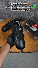 NIKE CORT SİYAH MODELİ KIŞLIK