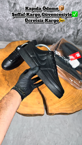 NIKE CORT SİYAH MODELİ KIŞLIK