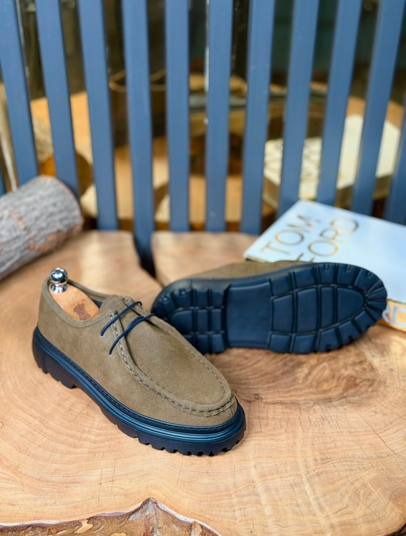PRD Haki Yeşil Süet CASUAL Model
